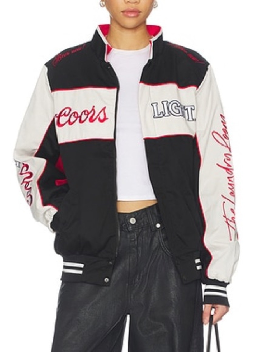 NWT The Laundry Room Coors Light Official Tm Racing Jacket Size Medium